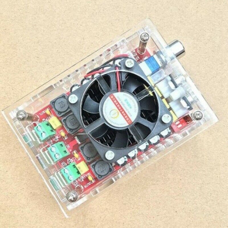 XH-A101 TDA7498 100W+100W High Power Audio Digital Amplifier Board DC 12-24V CU6