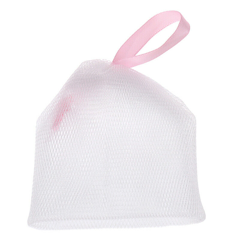 2 Pcs/Set Handmade Soap Cleansing Foamer Foaming Net Bath Ball 10CM*9.l8