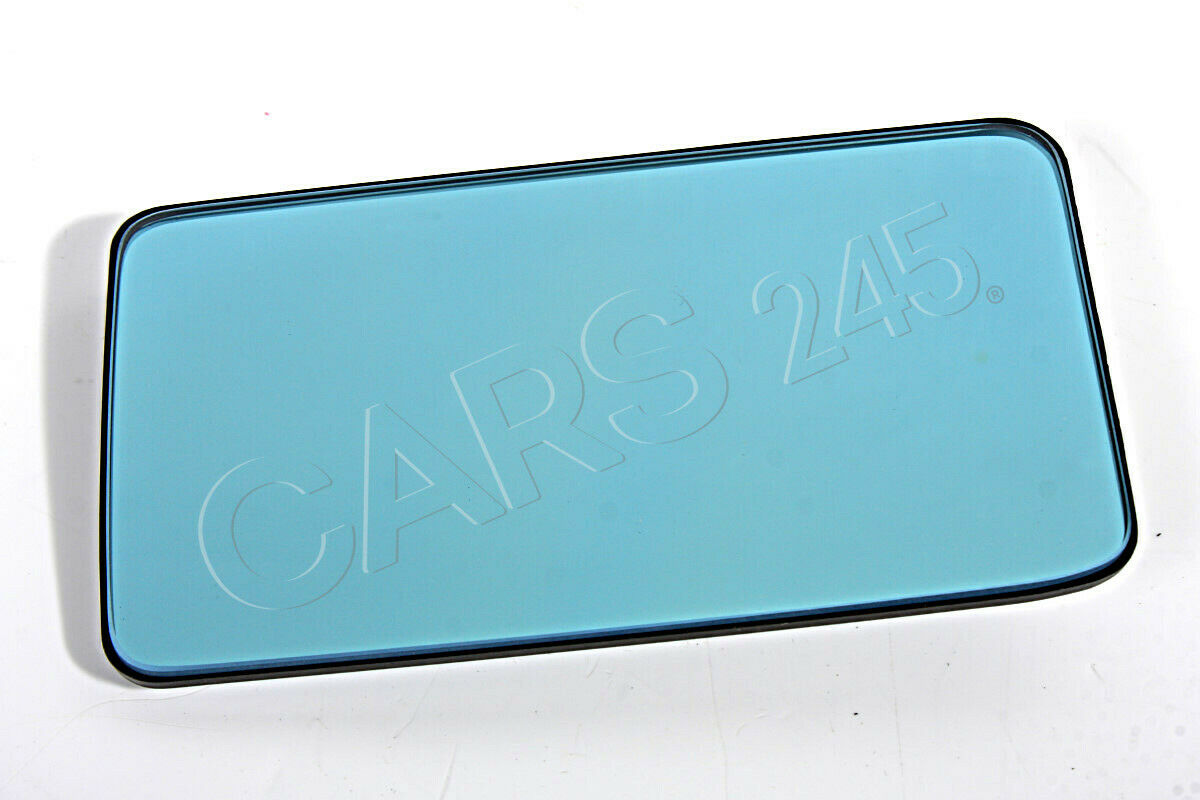 Flat Side Mirror Glass LEFT Fits MERCEDES W201 A124 W124 S124 1982-1993 OEM