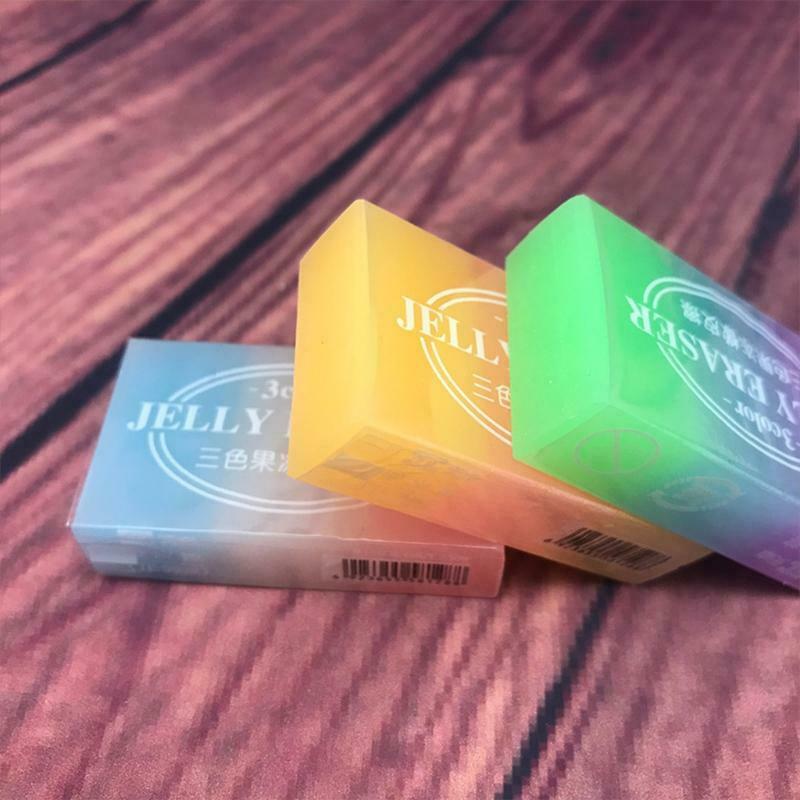 Jelly Color Eraser for Student Art Drawing Exam Wiping Things Super Clean