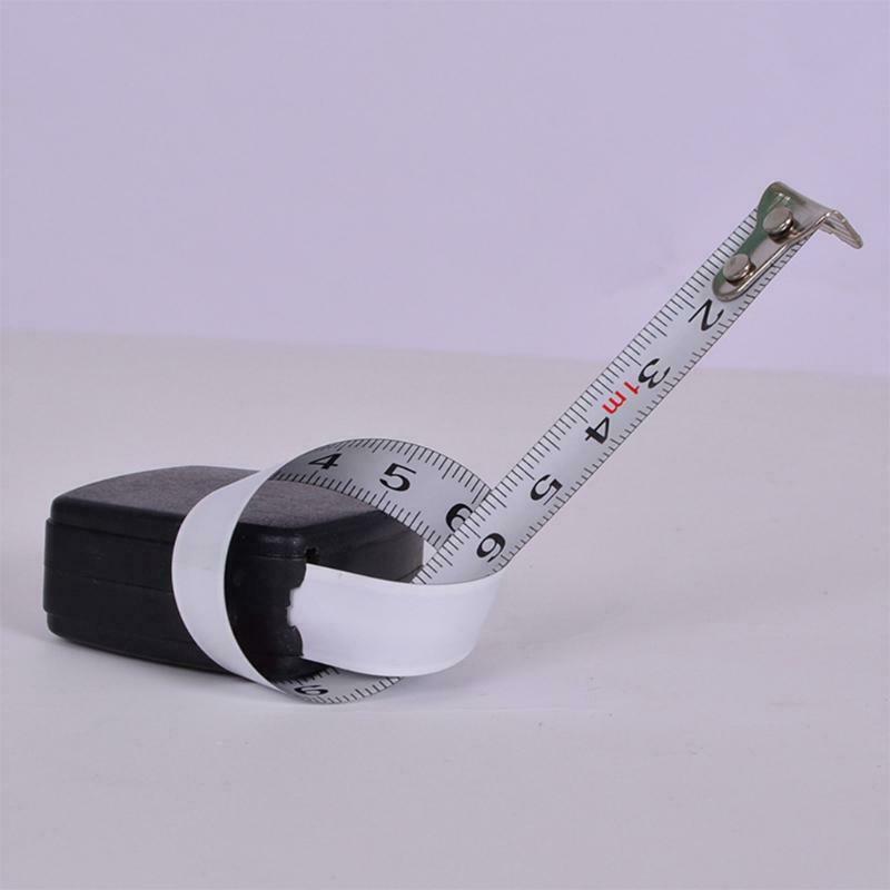 1m Retractable Ruler Steel Tape Measure Mini Pocket Measuring Tool Portbale