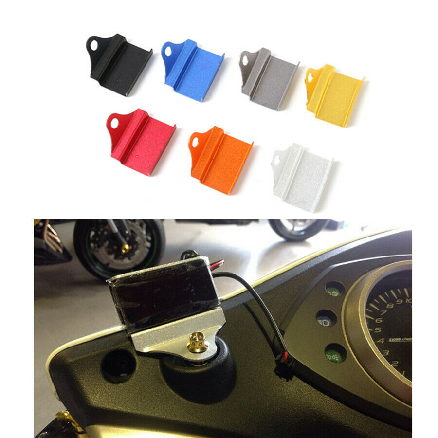 Motorcycle CNC Water Temperature Meter Voltmeter Thermometer Mounting Bracket