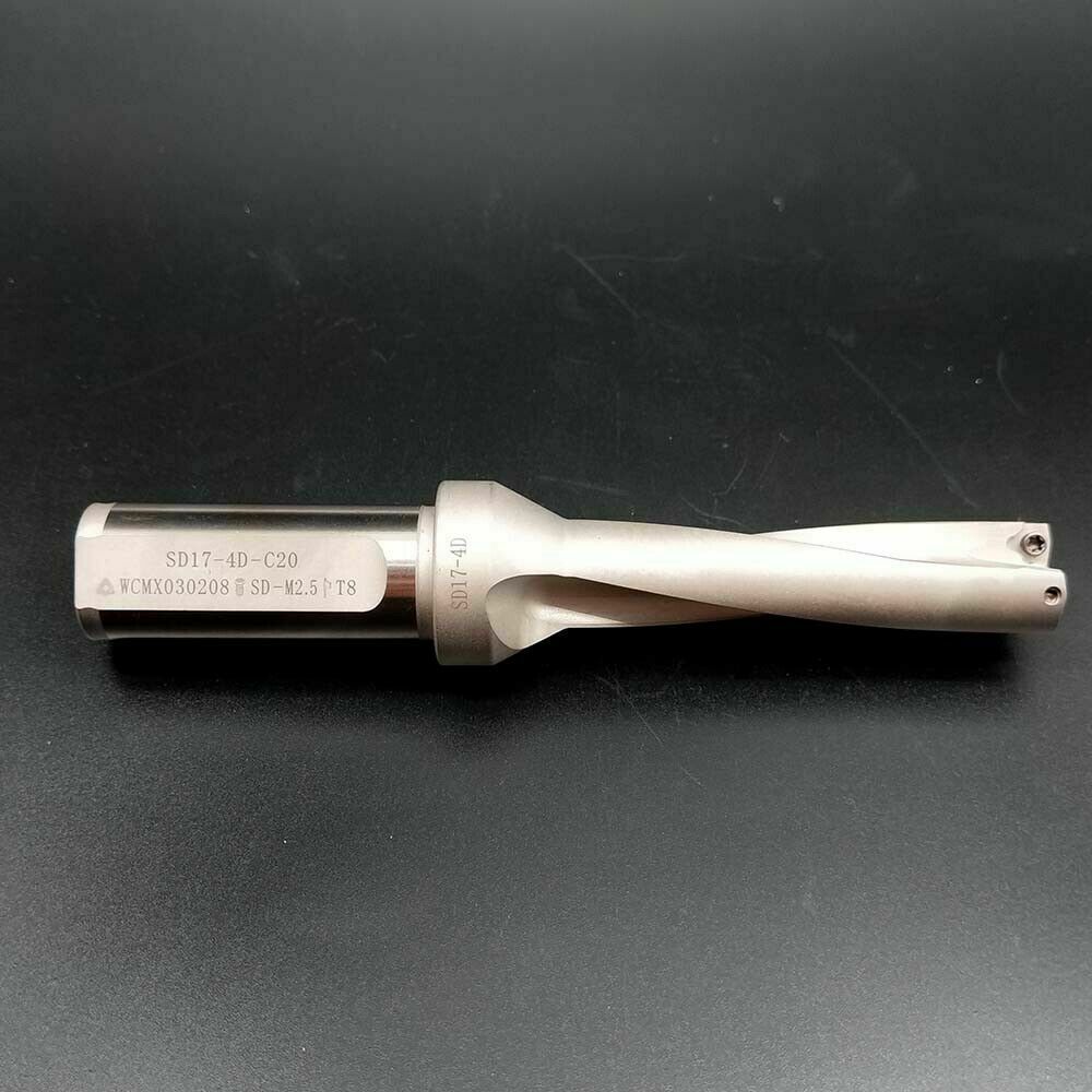 WPD-170-C20-4D U drill indexable drill 17mm C20-4D for WCMX030208 WCMX inserts