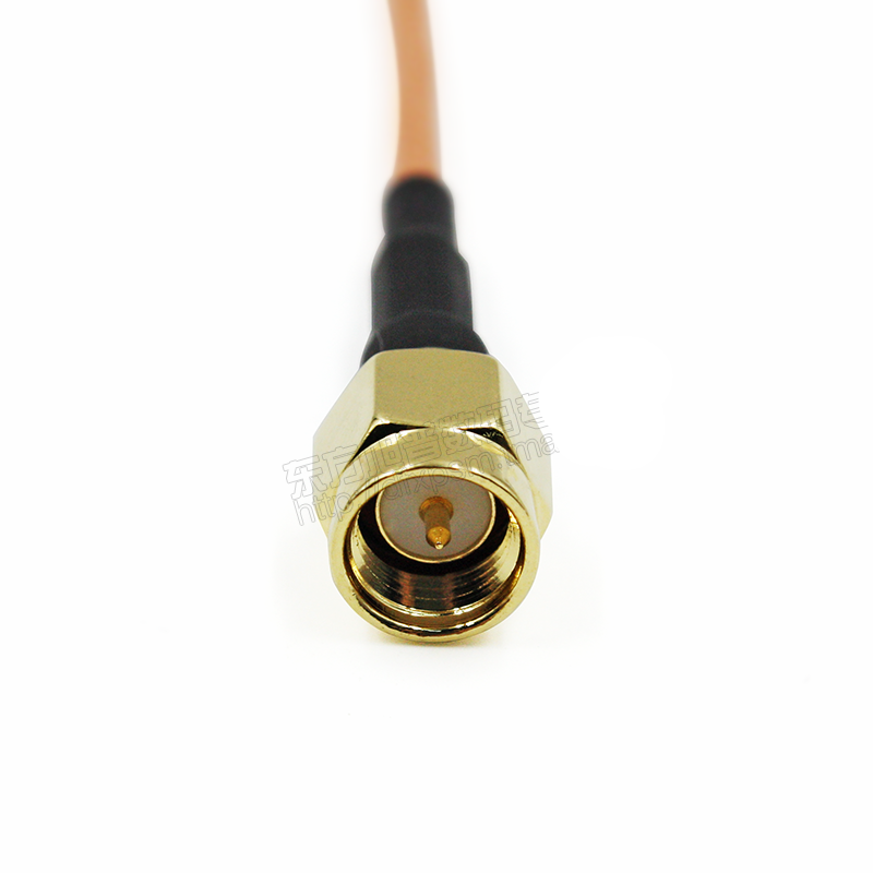 2pcs New 30cm RF Test Cable SMA-J SMA Male To SL16 M UHF Connector Adapter