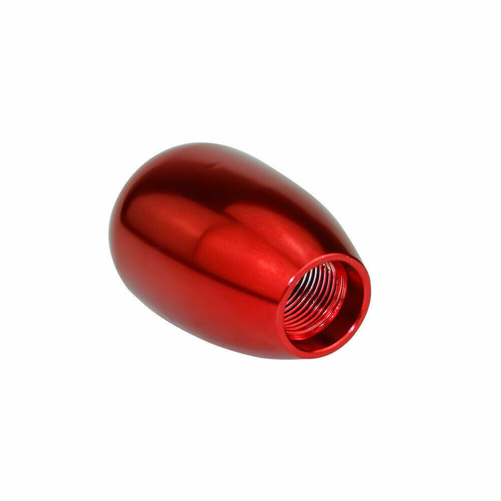 5 Speed Manual Red Aluminum Weighted Shift Knob Short Gear Shifter Knob Handle