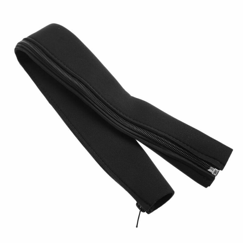 1Pc Neoprene Cable Management Sleeve Zipper Wrap Wire Ties Hider Cover Organizer