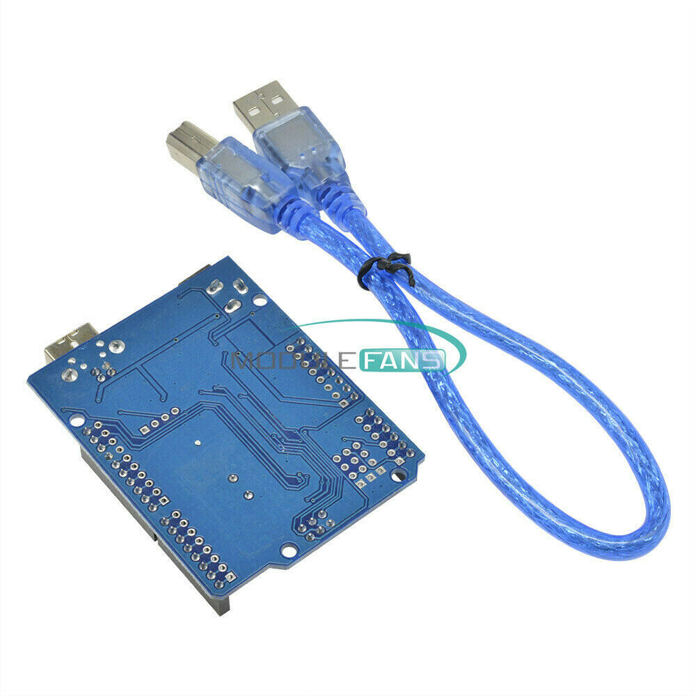 ATmega328P CH340G UNO R3 Board USB Cable +7 Gilded Pin DIY