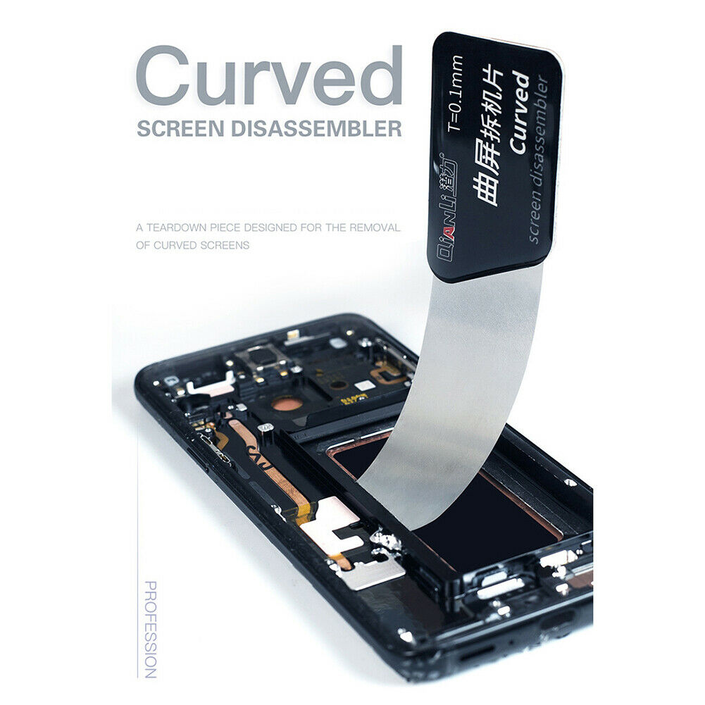 Phone Curved LCD Screen Pry Tools Ultra Flexible Stainless SteelOpening Pry Spud