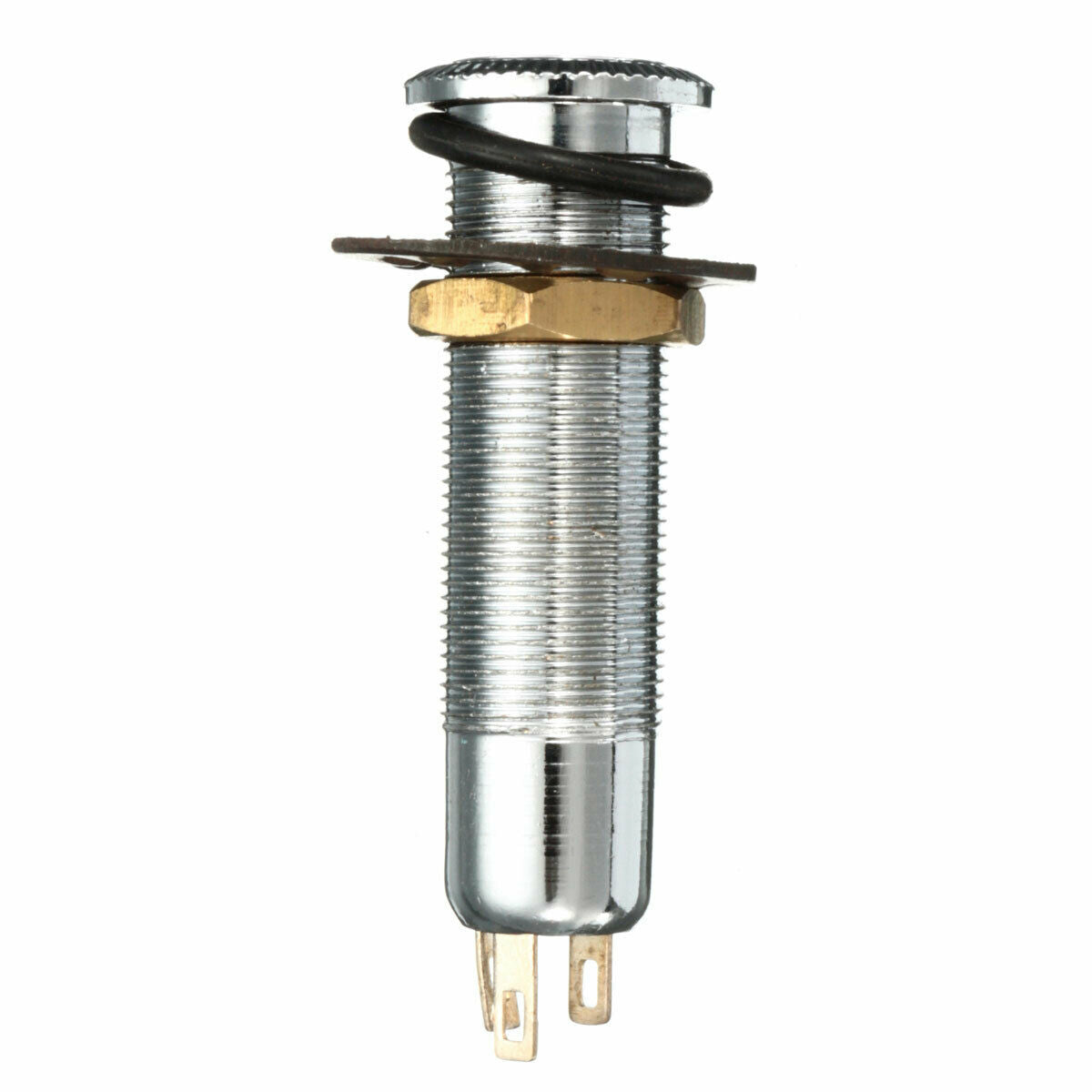 Guitar Bass Input/Output Active Barrel Jack Socket For Electric Guitar Bass