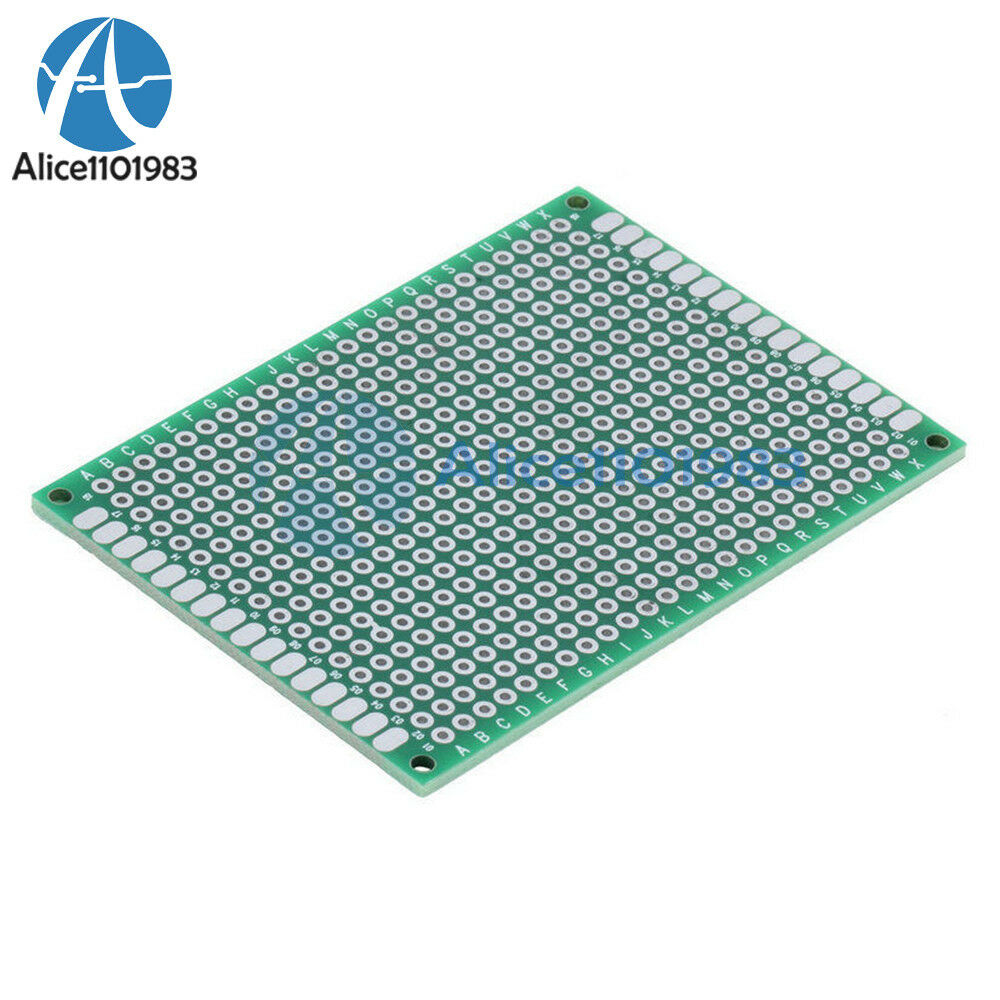 10PCS Double Side Prototype PCB Tinned Universal Breadboard 5x7 cm 50mmx70mm FR4