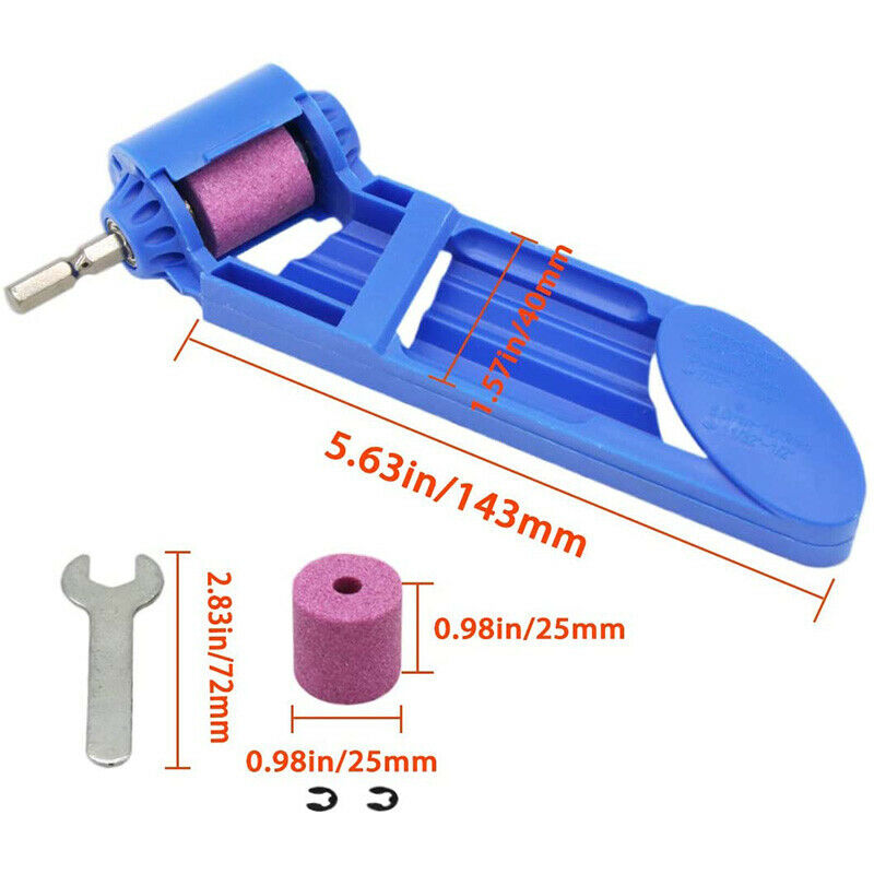 2 Set Drill Bit ener Portable Diamond Drill Bit ening Tool Corundum Grinding WY2