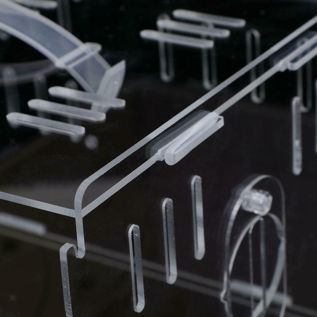 Acrylic Hamster House with Lid - single layer