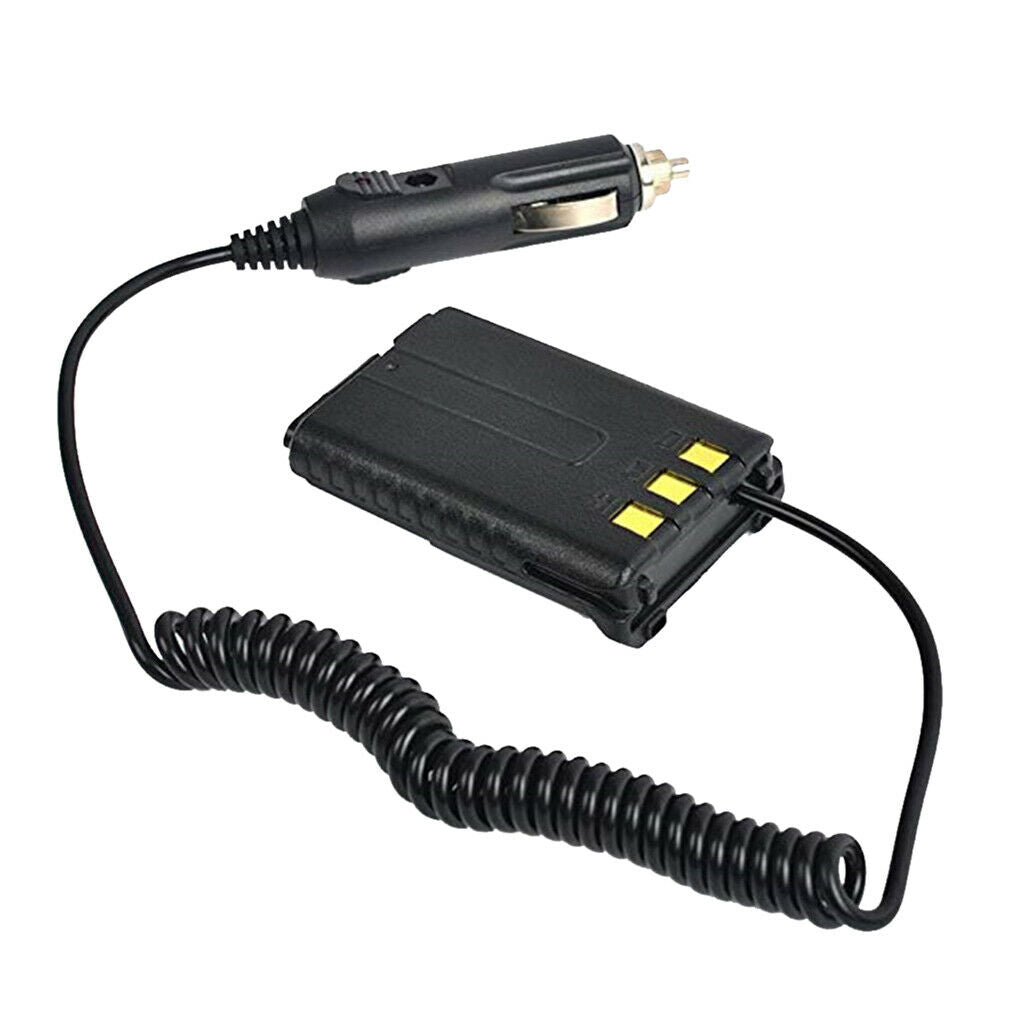 Car Charger Battery  12V for   UV-5A-E 2 Way Walkie Talkie