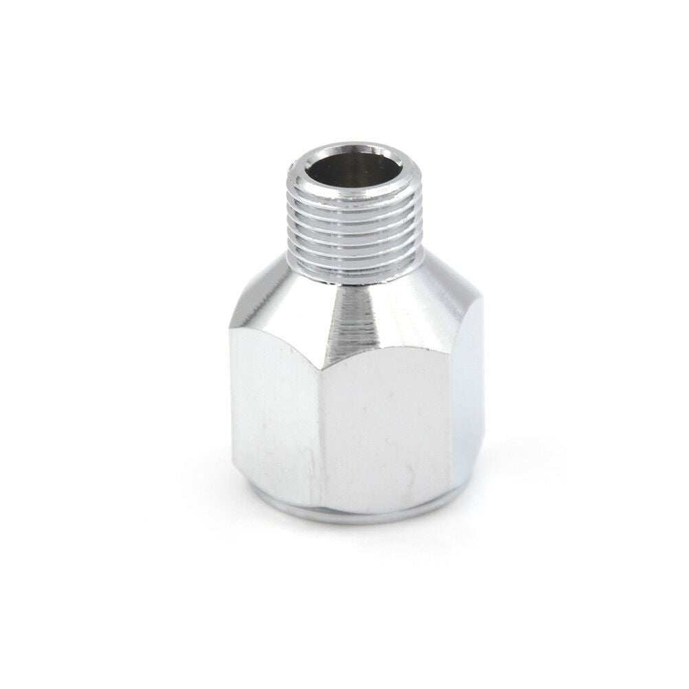 Metal 1/4'' BSP Female to 1/8'' Male Airbrush Hose Fitting Adaptor Connect.l8
