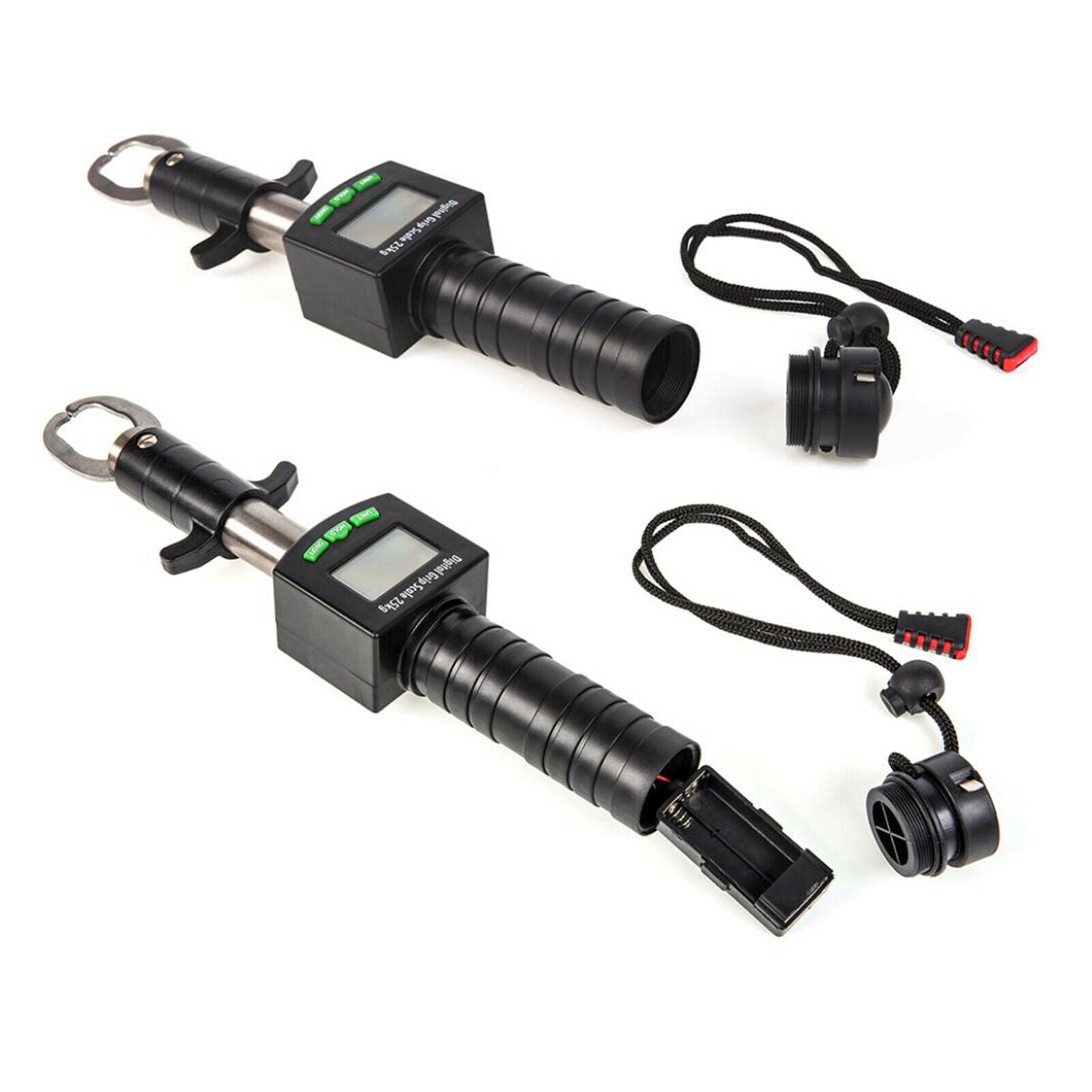 Fish Lip Gripper Grabber with Electronic Scale Measure Ruler Fish Grabber