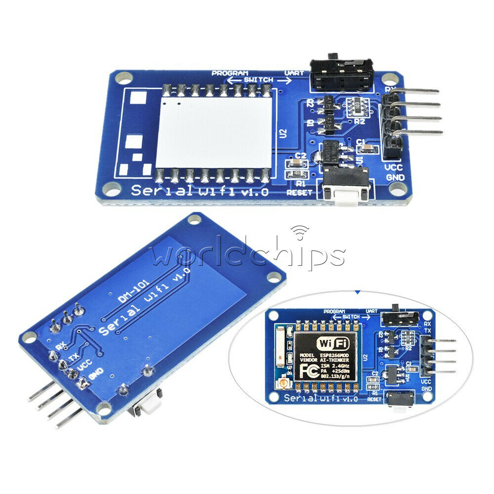 4.5-5V ESP8266 ESP-07 V1.0 Serial Wifi Transceiver Adatper Board For Arduino