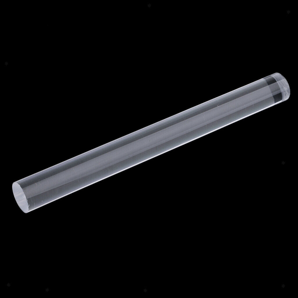 Acrylic Rolling Pin Stick Roller Polymer Clay Craft Sculpture Modeling Tools