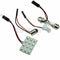 New 12 LED 3528 SMD Warm White Lamp Car Interior Room Dome Door Light Bulb