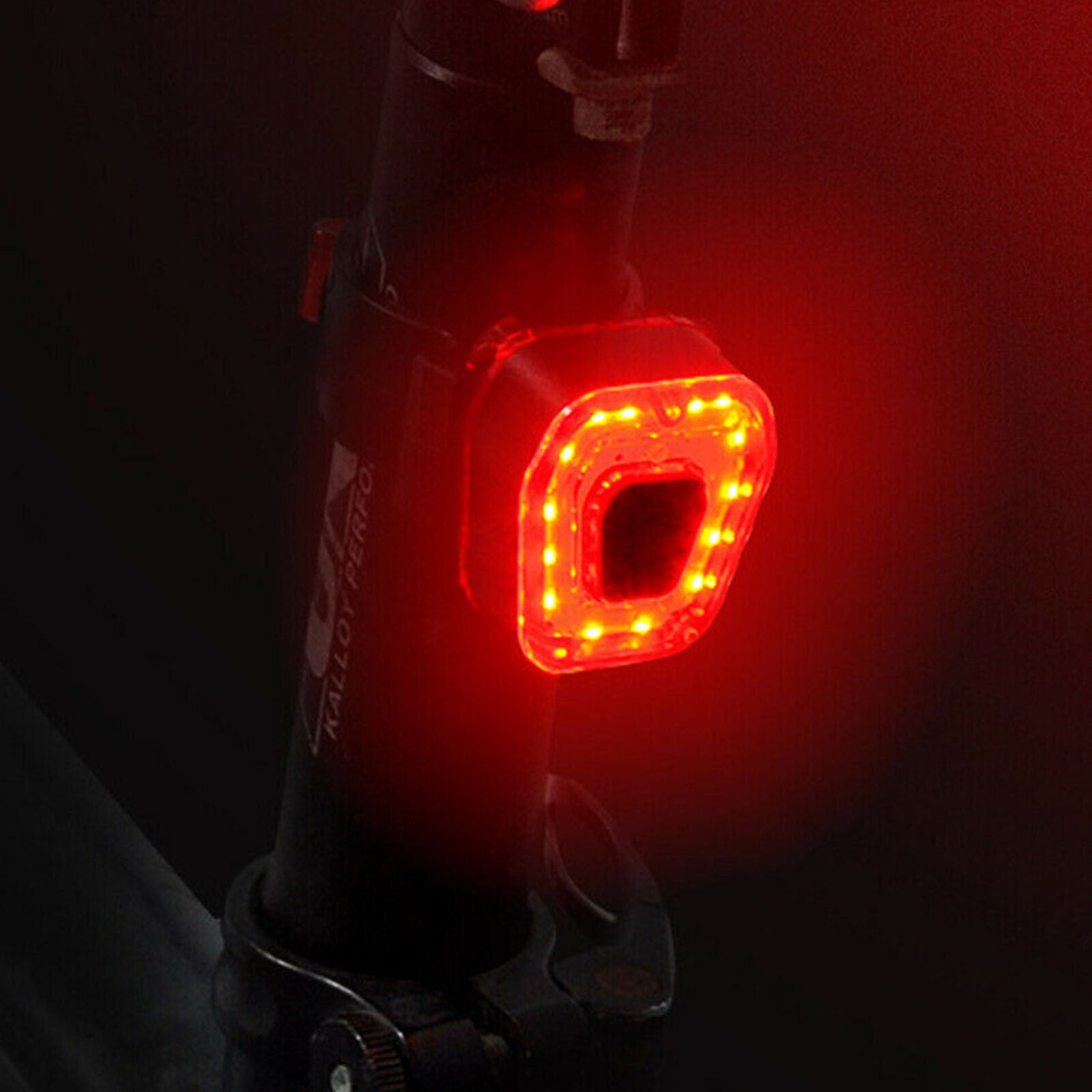 14 LED USB Rechargeable Bike Tail Light Bicycle Safety Cycling Warning Rear Lamp