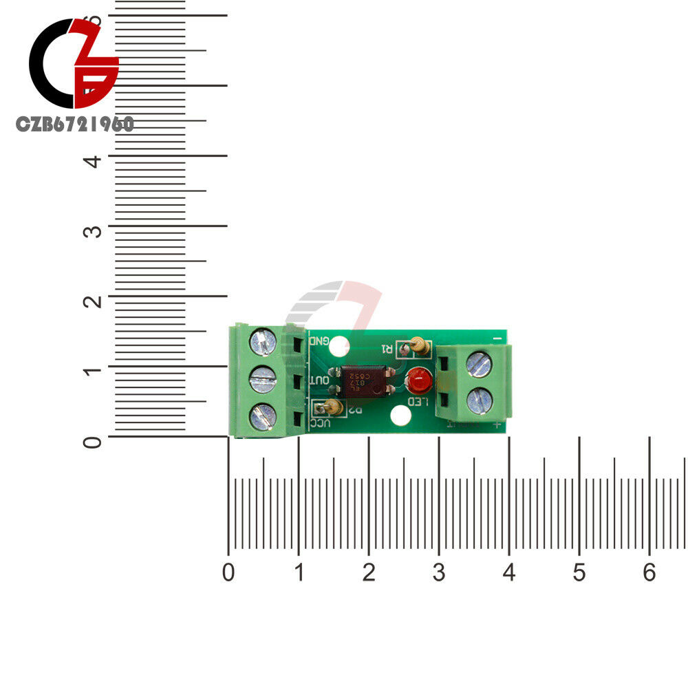12V 1-Channel Optocoupler Isolation Module Testing Module No PCB Holder