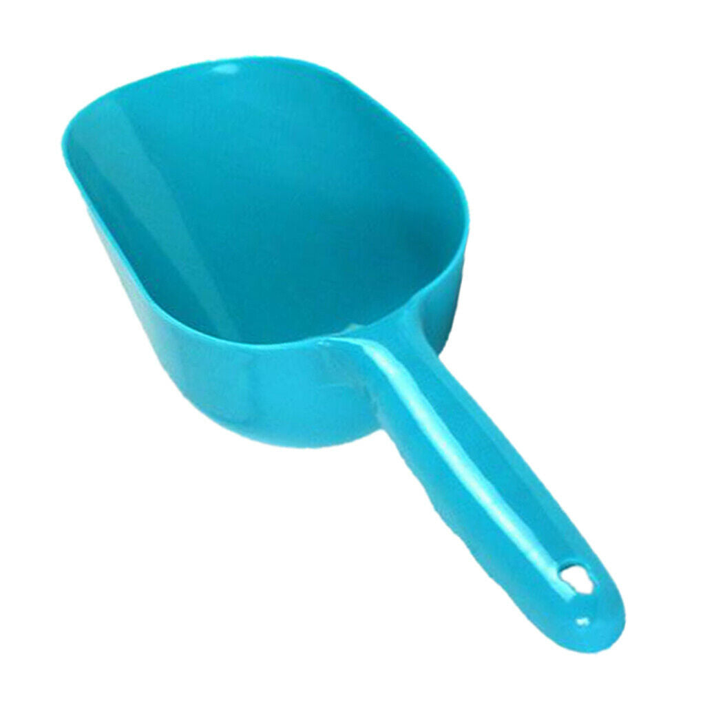 Plastic Mini Shovel Compost Soil Dog Food Weeding Scoop Garden Tool Blue
