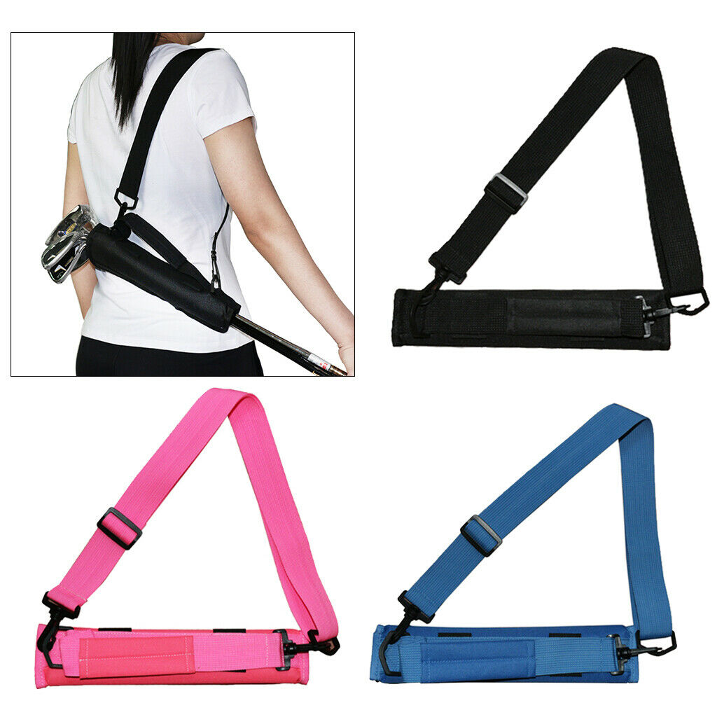 3 Pieces Golf Club Bag Mini Driving Range 3-5 Club Handbag Carry Case Tote