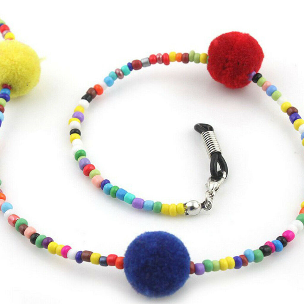 3 Pieces Eyeglass Cord Holder Necklace Sunglass Neck Strap Chain Eyewear