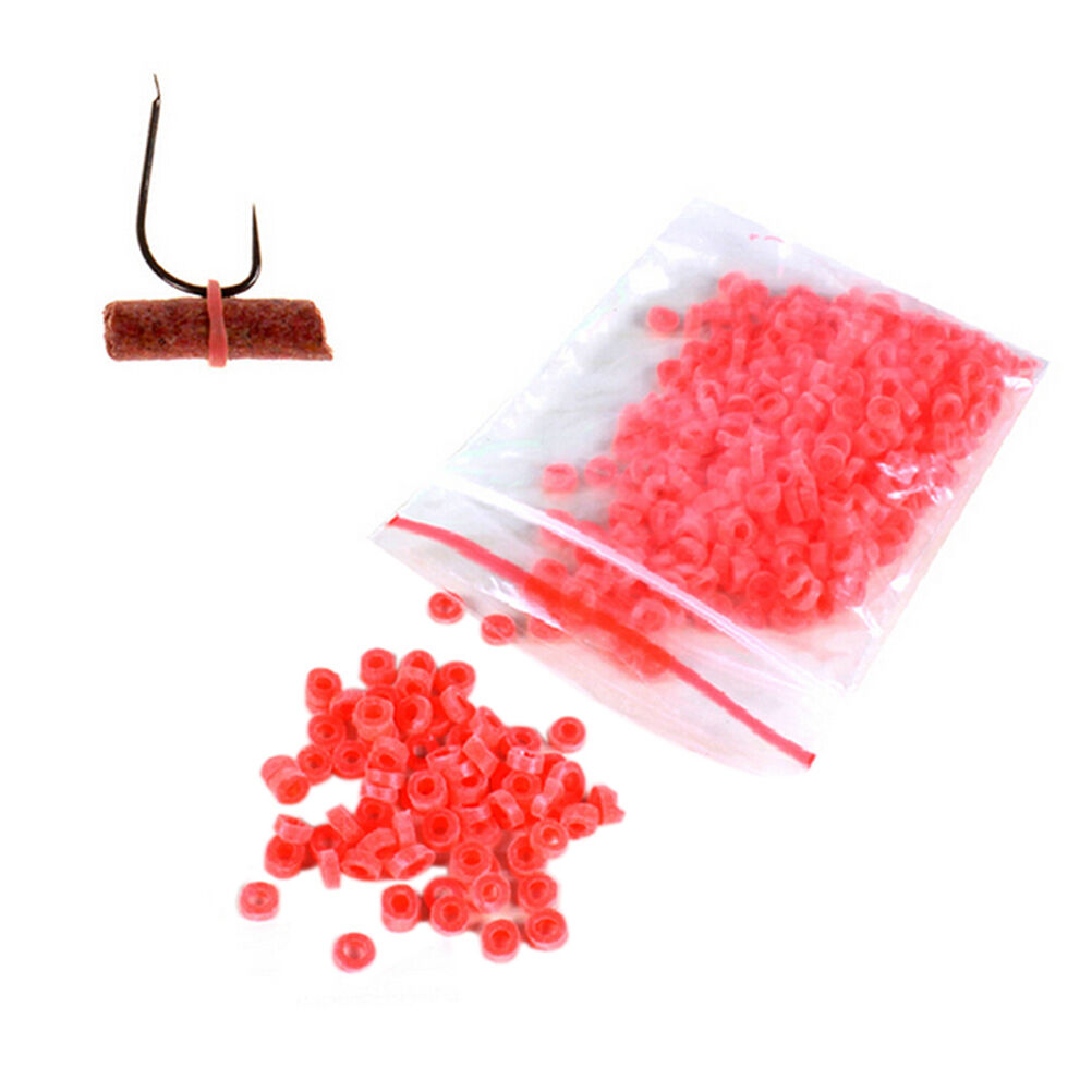 2500x Rubber Bait Bands for 3mm to 10mm Bloodworm Baits Fishing Elastic Band Lt
