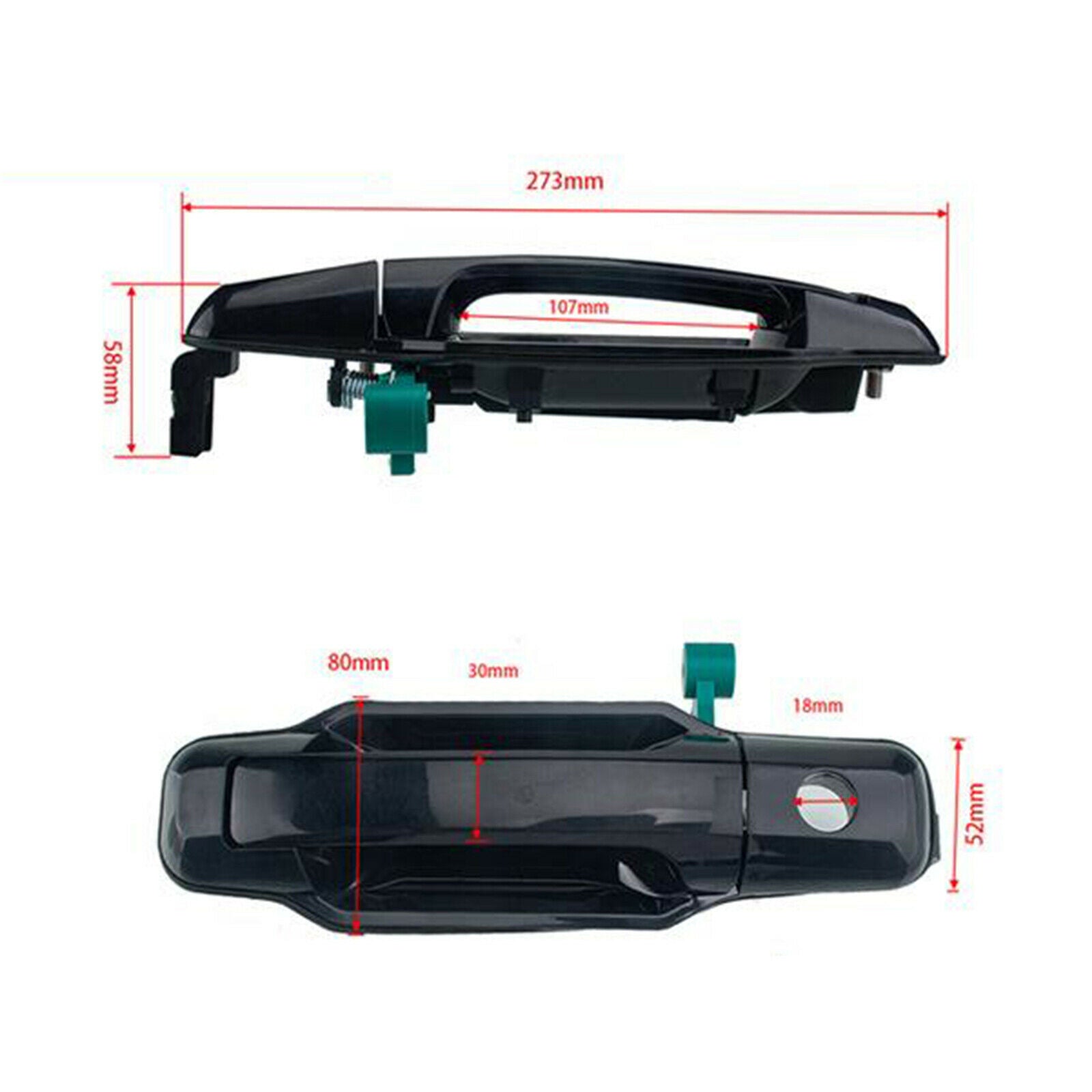 Exterior Door Handle For 2003-2009 Kia Sorento EX  826503E010XX right front
