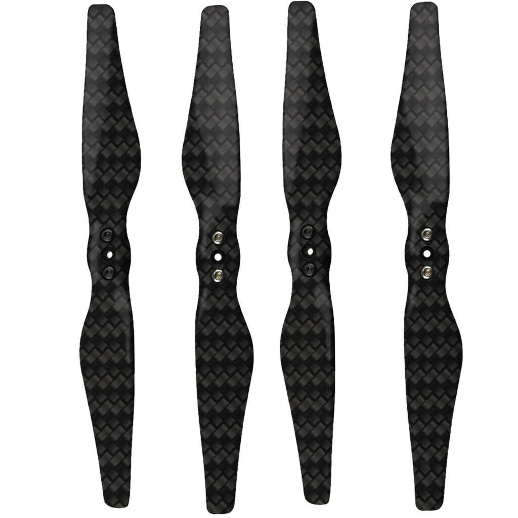2 Pairs of RC Carbon Fiber Release Folding Propellers for DJI Four Axle Good