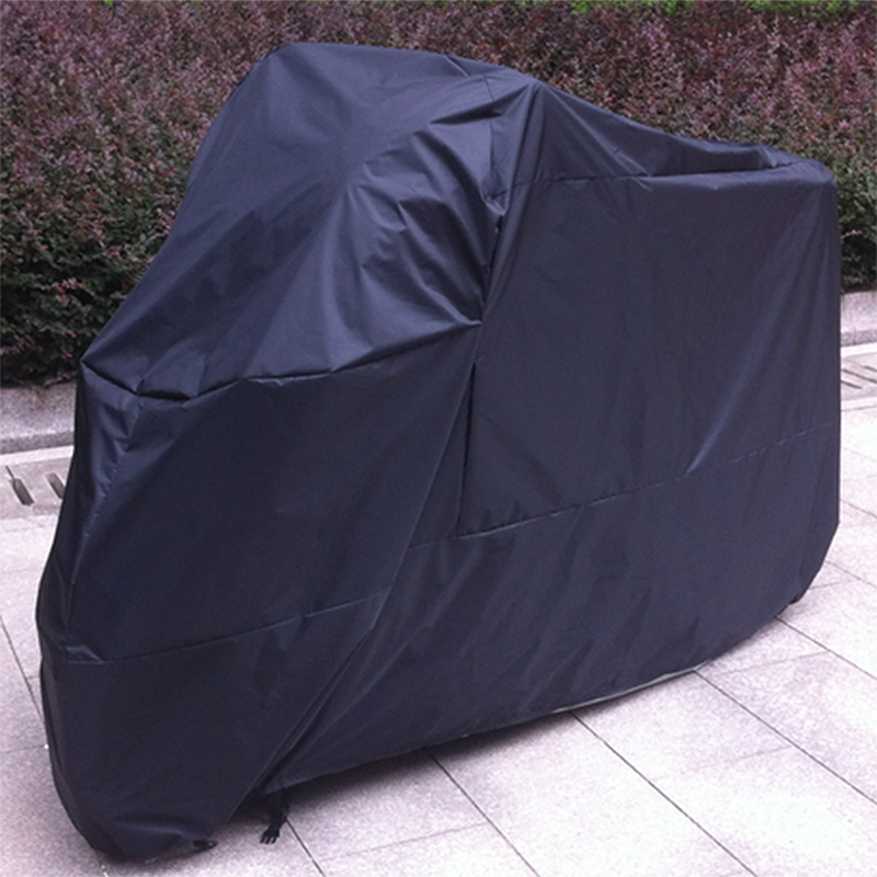 One XXL Size Black Motorcycle Cover Rain Sun Prevention Motocross Bike Universal