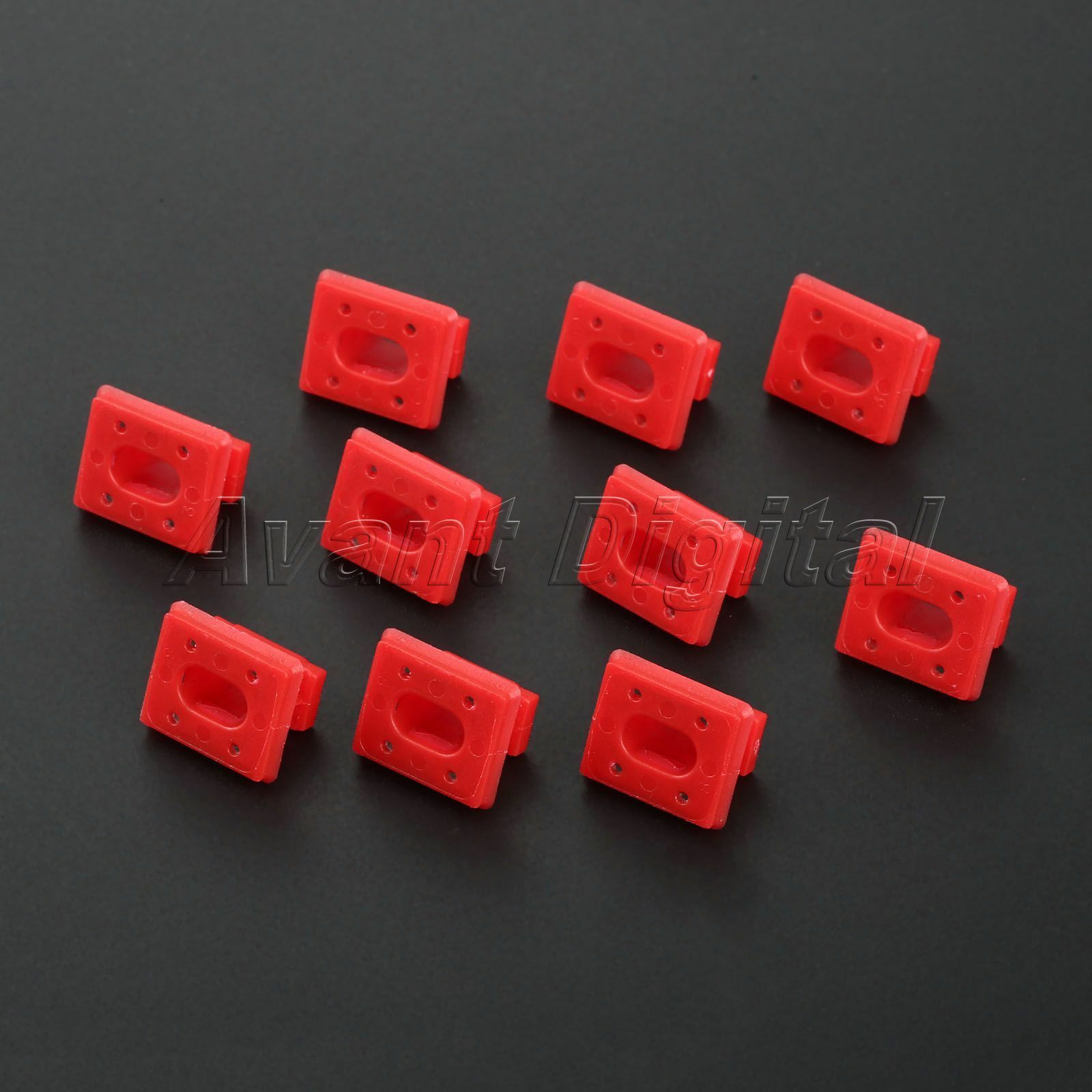 10X Car Inserts Clips Dashboard Trim Grommets For E46 3 E65 7 Series X3 E85