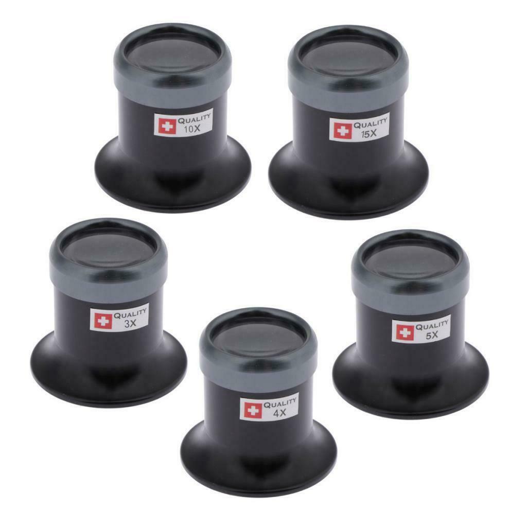 Metal Magnifier Loupes Eyepieces Ocular Lens For Watches Jewelry Repair 3X