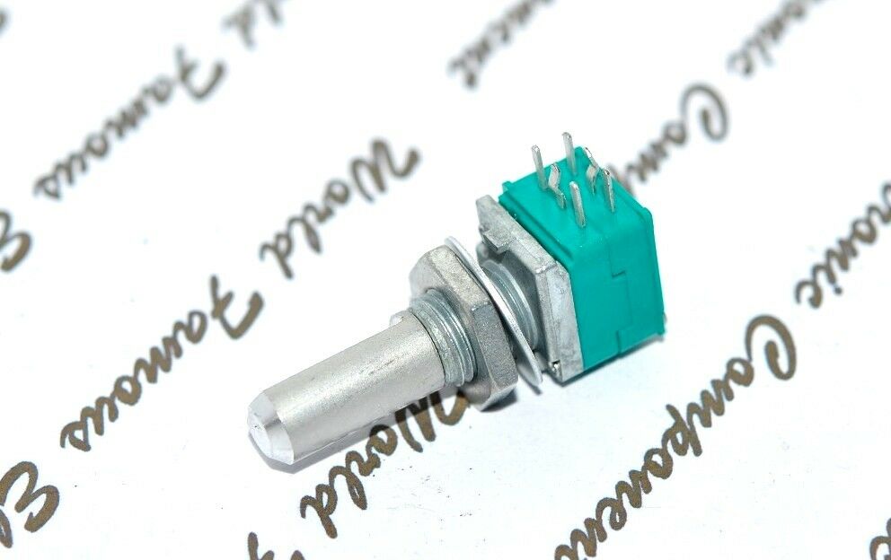 1pcs - ALPS RK09 50KA Volume Dual Potentiometer Half Shaft - RK09712200FS
