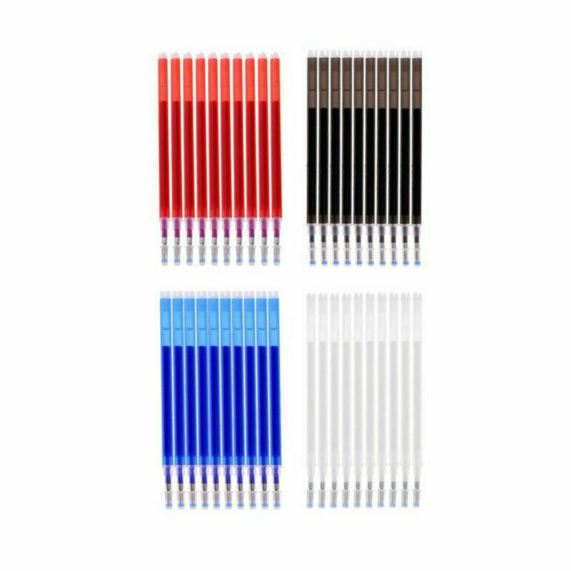 40pcs Heat Erasable Pens Refills Auto-Vanishing Fabric Marker Sewing Tools