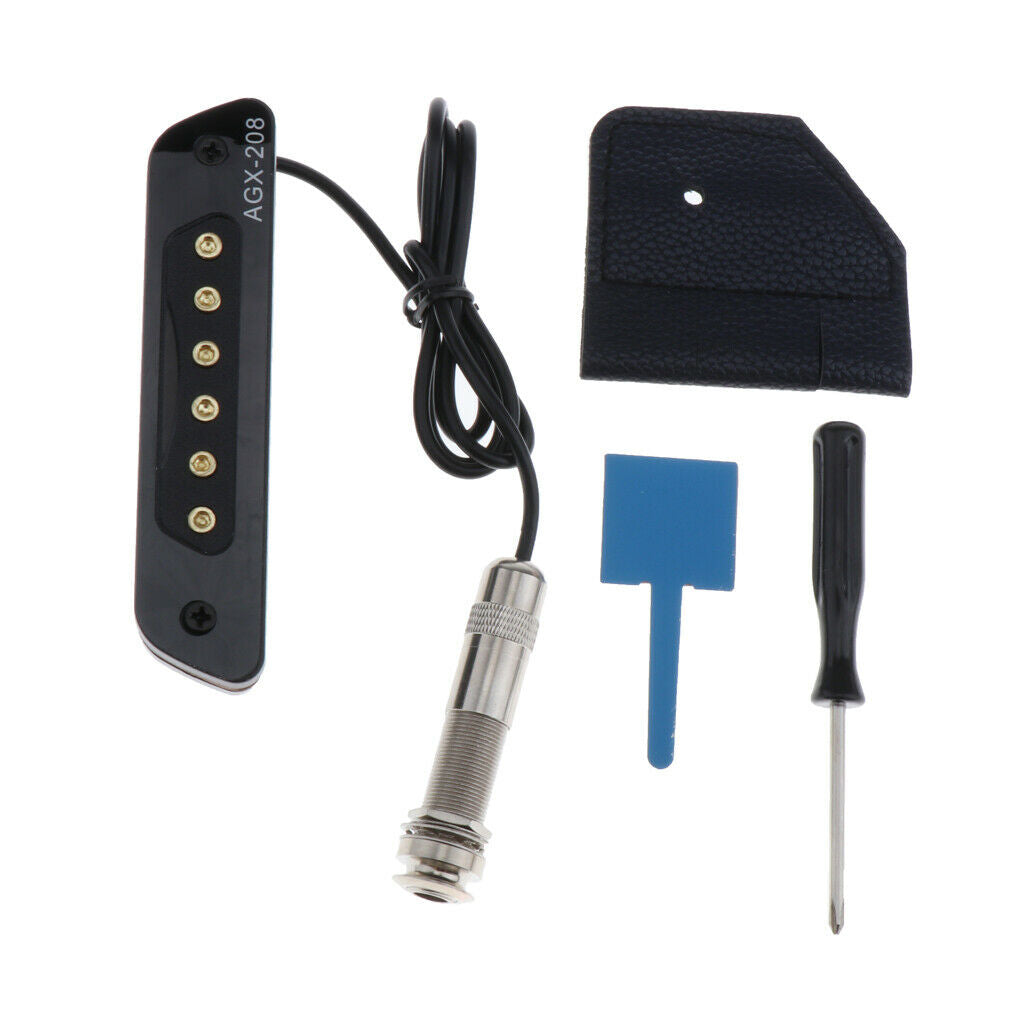 Pickup Magnetic Micro  Acoustic Microphones Adjustable Volume Transducer