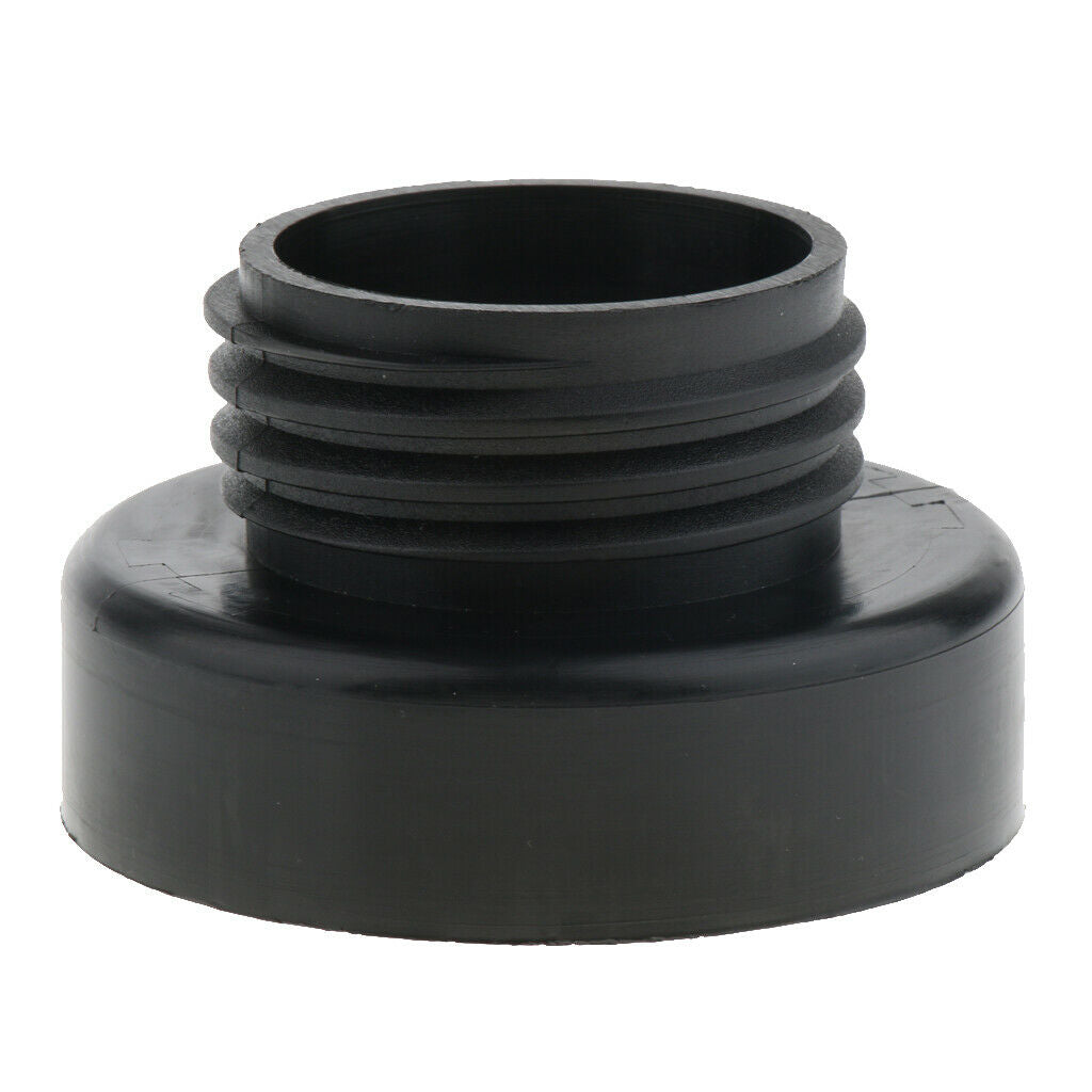 Solid IBC Tote Tank Valve Adapter for Hose Pipe Plastic 3 inch Fine Thread to 2