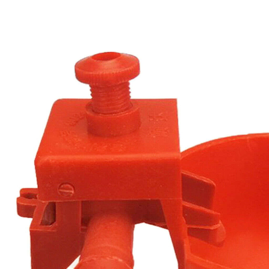 20Pcs Chick Duck Poultry Plastic Automatic Drinker Drinking Bowl Feeding Bowl