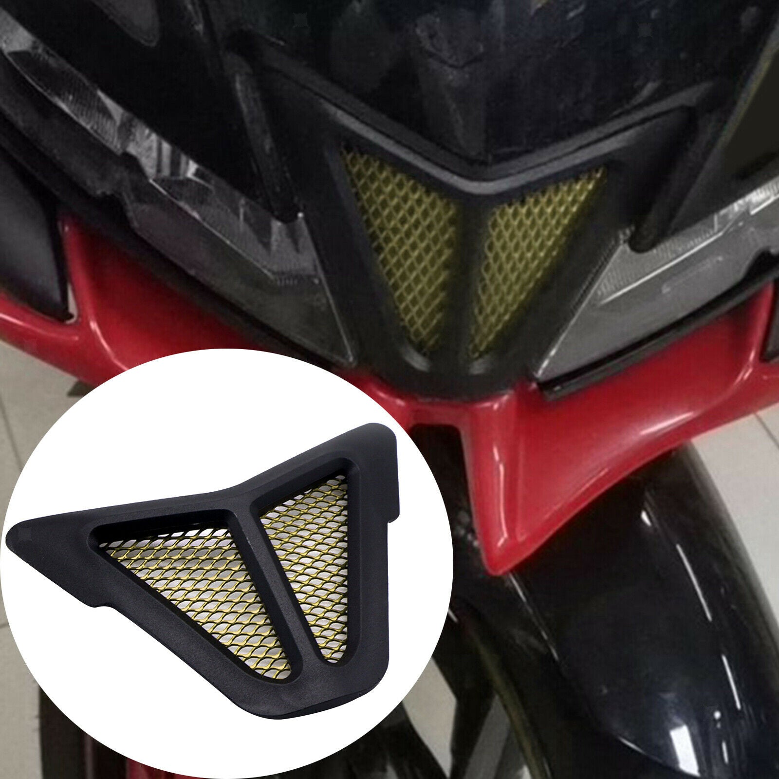 Motorcycle Front Air Cover for Yamaha R15 V3 YZFR15 R15V3 Premium Golden