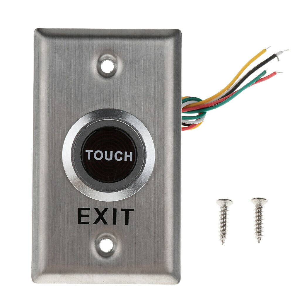 Infrared No Touch Door Exit Free Touch Switch With LED Light Ct50