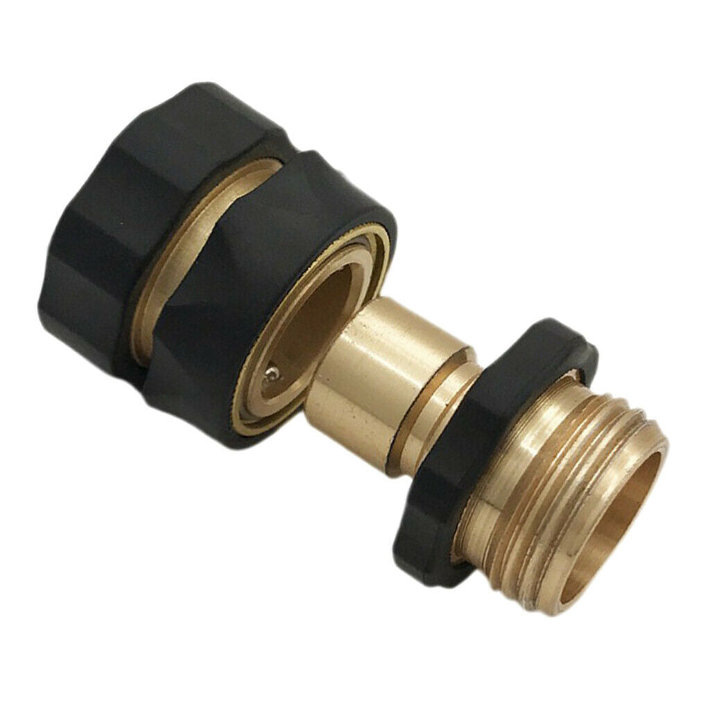 3/4 Inch Garden Hose Fitting Quick Connector Male and Female Set