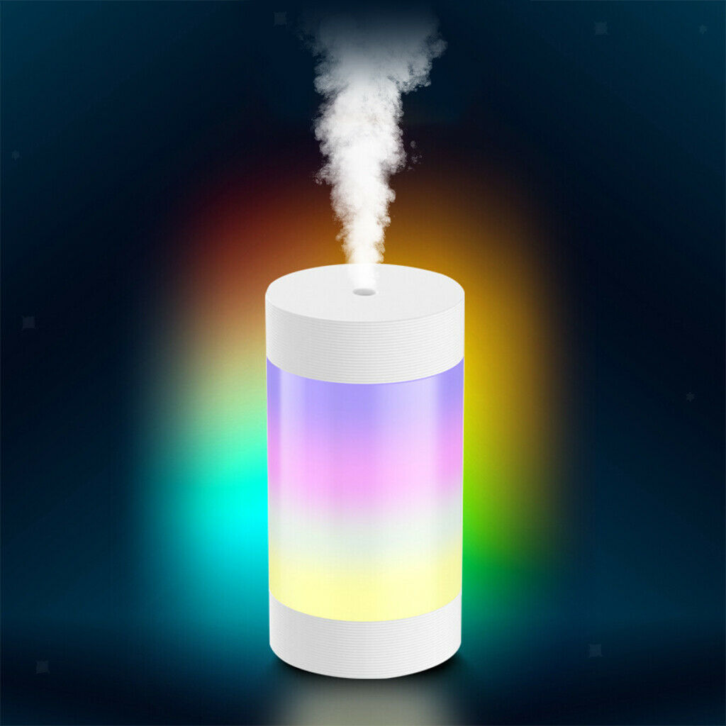 Mini Humidifier Essential Oil Diffuser Aromatherapy Home Baby Room White