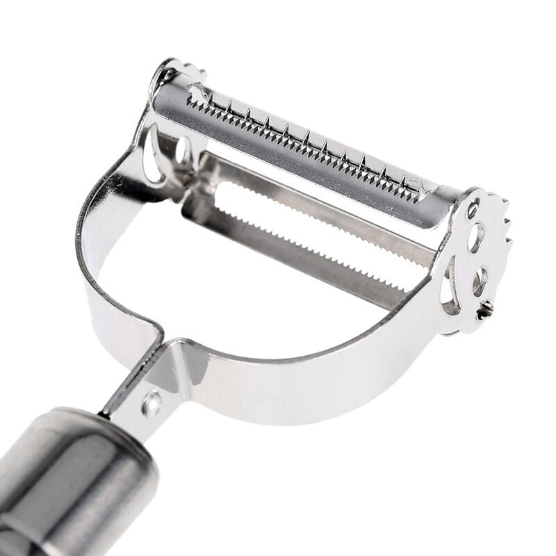 Stainless Steel Vegetable Fruit Peeler Julienne Hand Cutter Slicer Kitche.l8
