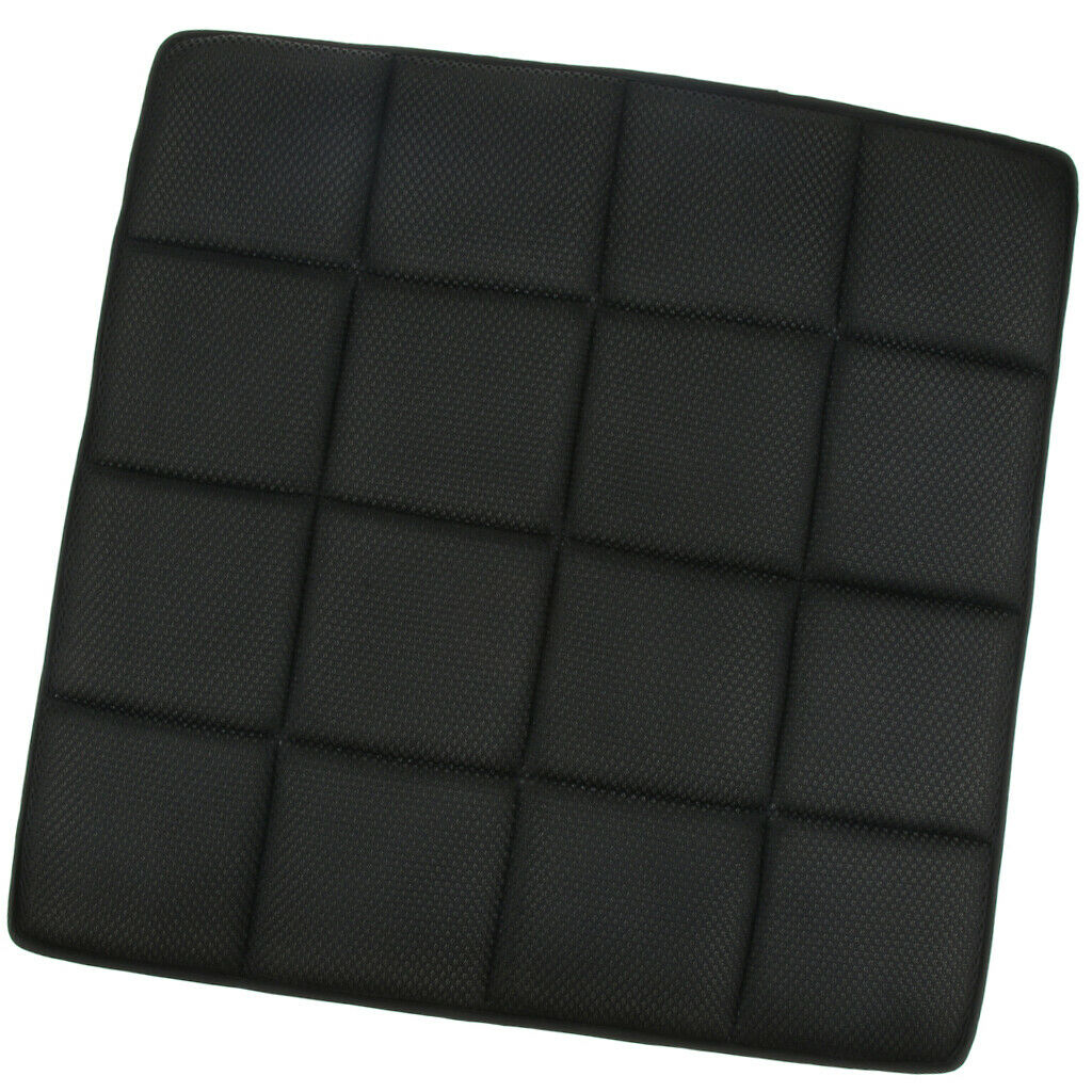 Breathable Non-Slip Chair Cushion Sweat-absorbing Car Seat Cover Pad Black