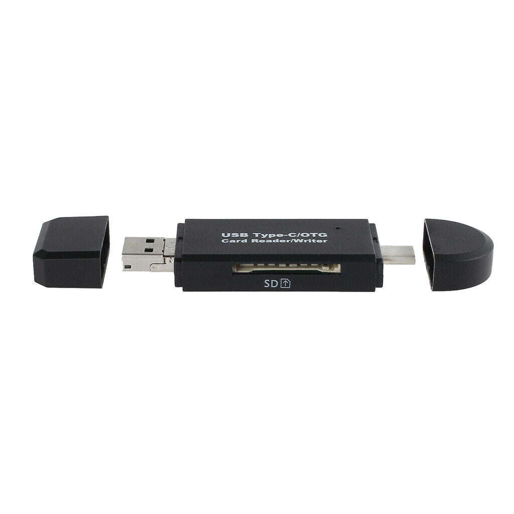 4-in-1 Multi-Function OTG Card Reader USB C Type C SD/Micro SD/TF Card Reader