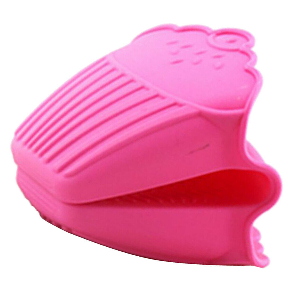 Oven Mitt Pot Holder Silicone Pans Pinch Grip Potholder Tab Gloves