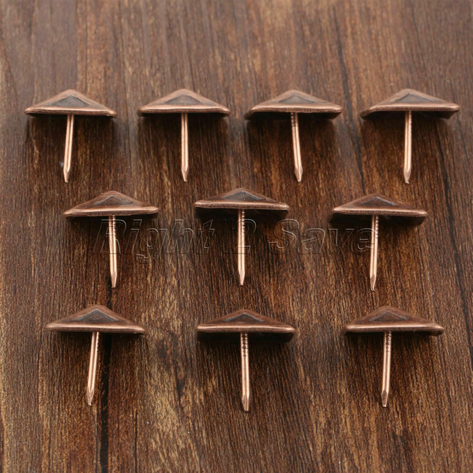 Retro Decorative Tacks  Sofa Jewelry Box Furniture Upholstery Nails Stud Pin 10x