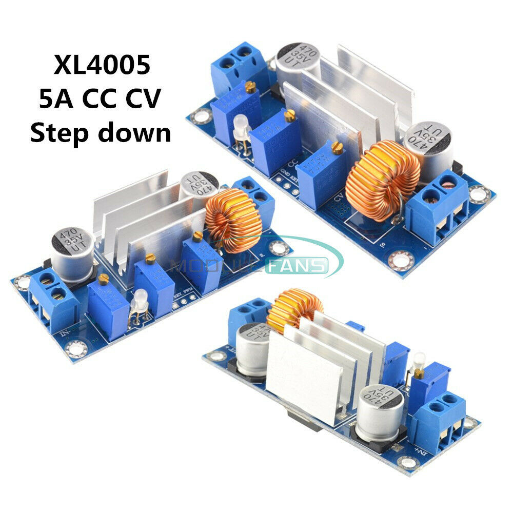 5A CV CC XL4005 Buck Step Down Power Supply Module Lithium Charger For Arduino
