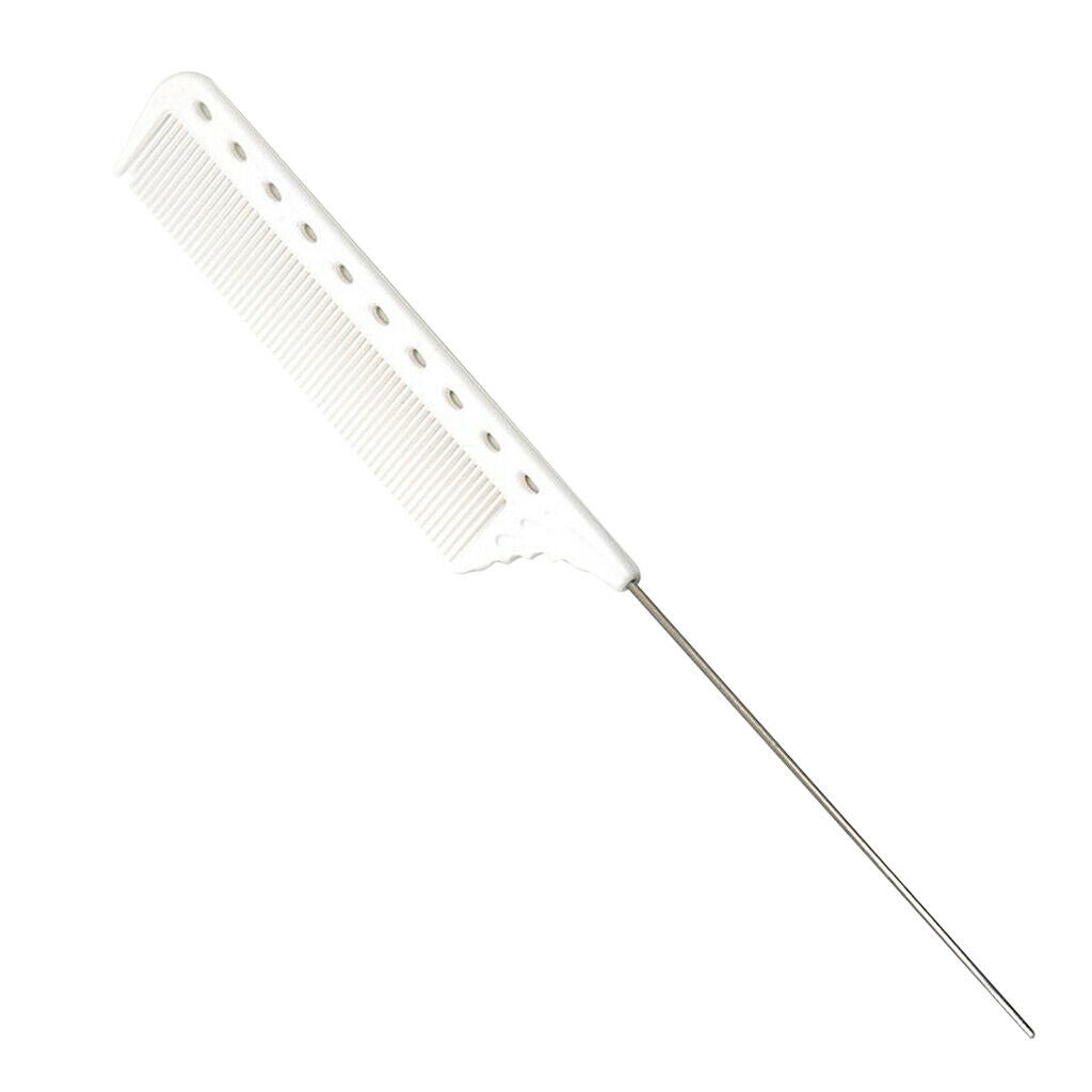 2 Pieces Salon Hairdressers Pin Tail Combs Styling Comb Heat Resistant