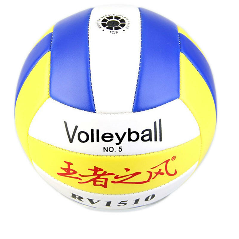 Hot Good Student Volleyball Faux Leather Match Training Ball THickened Size - Fx